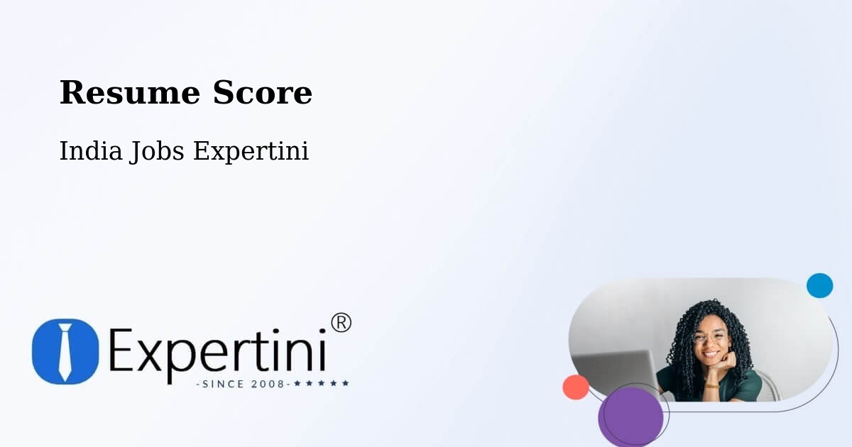 Resume Score - India Jobs Expertini